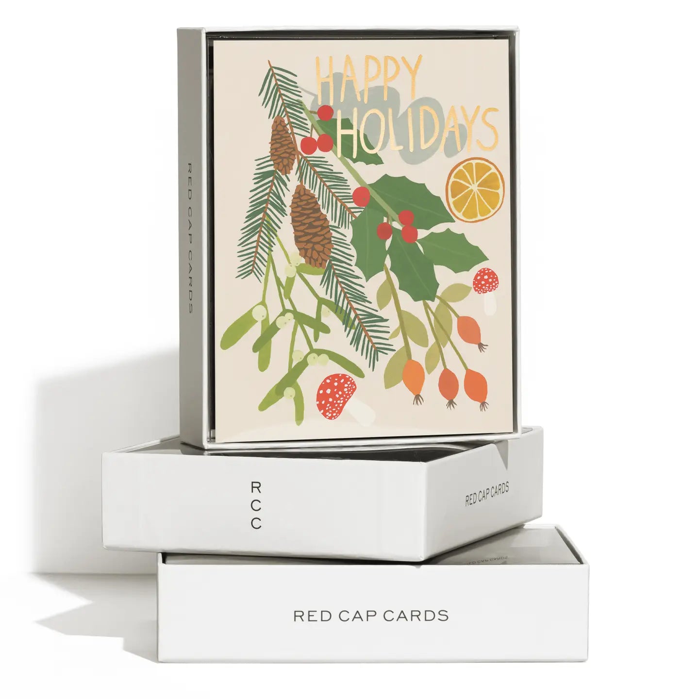 Holiday Green Greeting Card