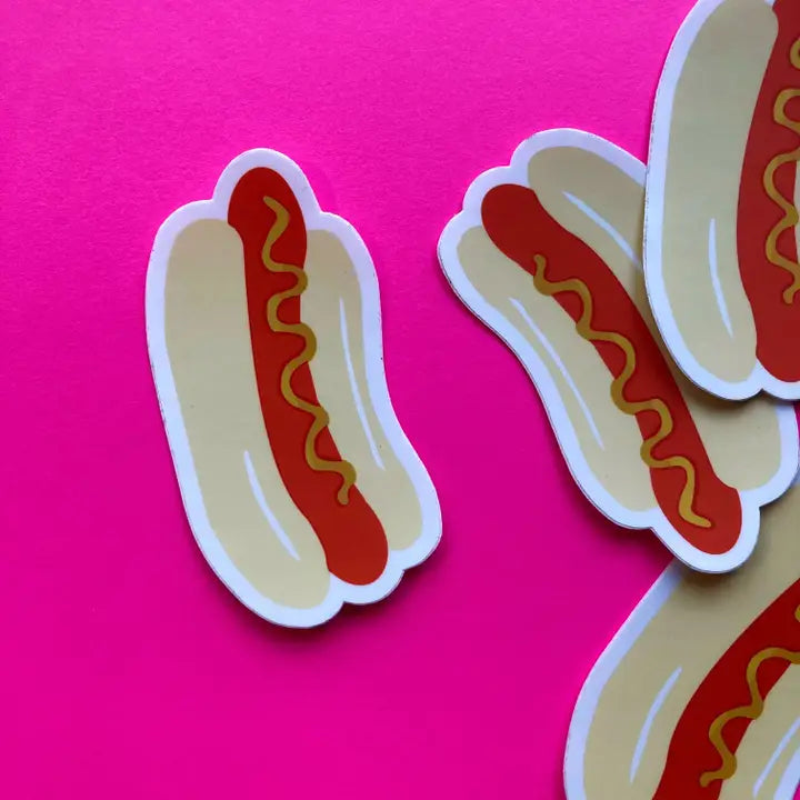 Hot Dog! Sticker