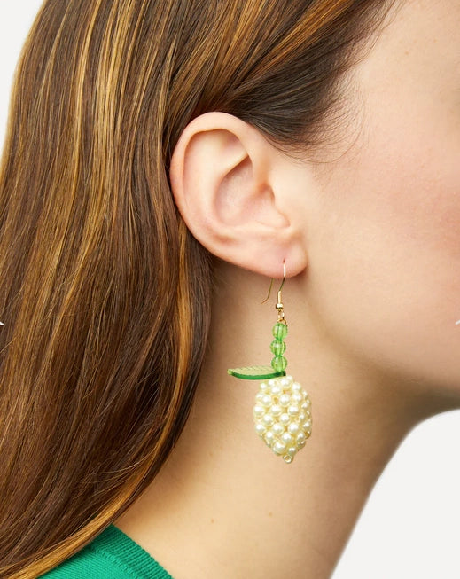 Lemon Meringue Fruit Earrings