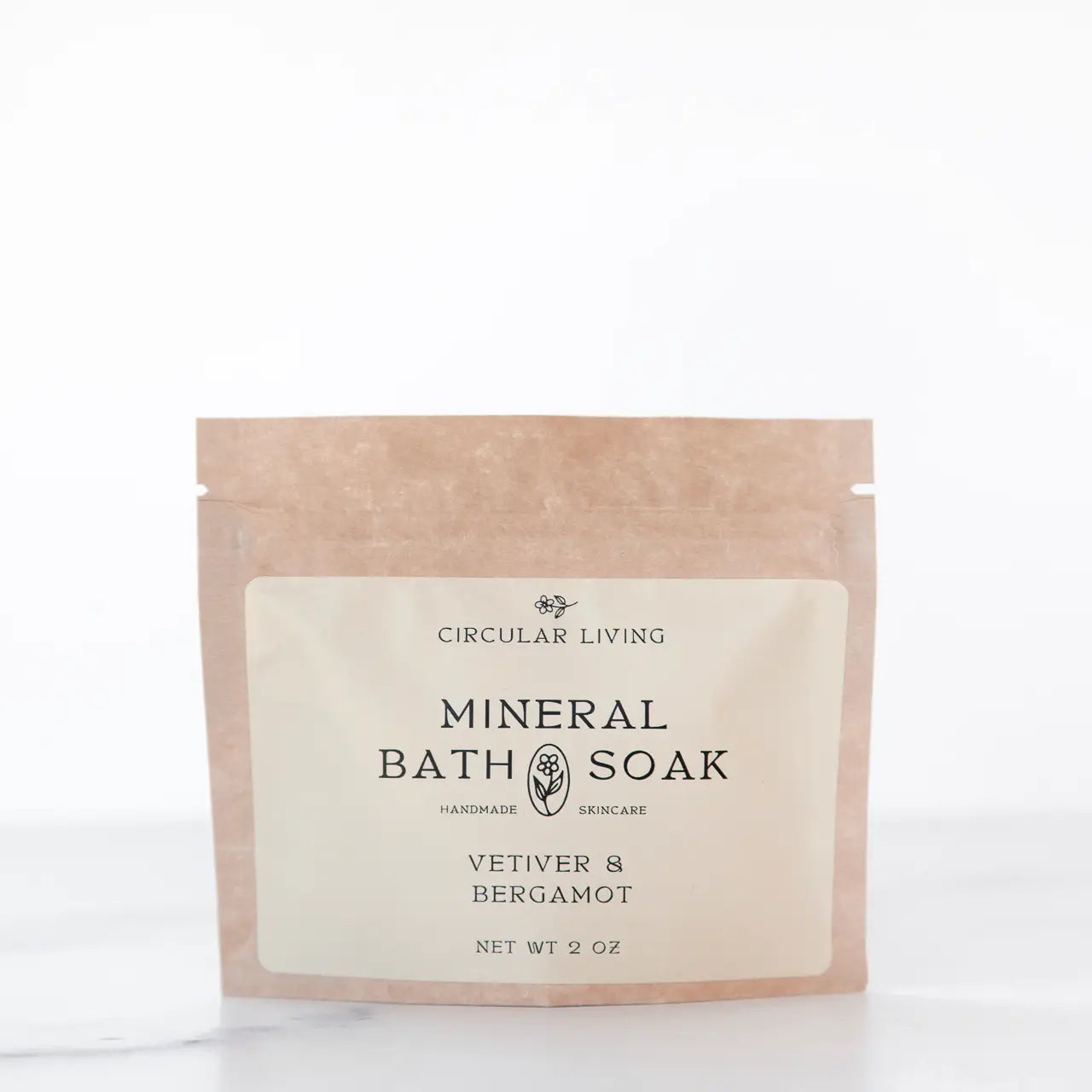 Mineral Bath Soak Vetiver & Bergamot