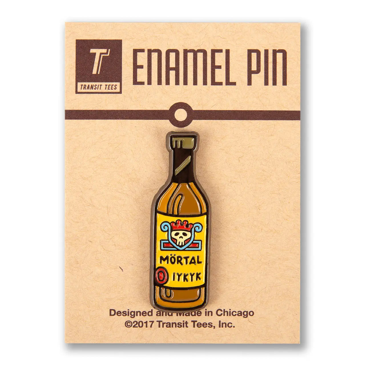 Mortal Enamel Pin