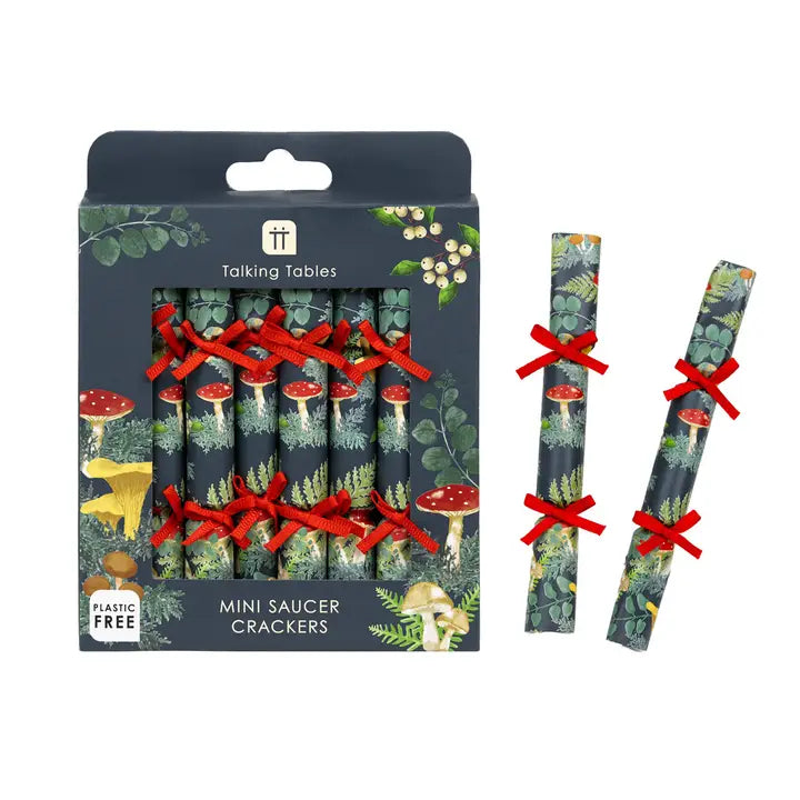 Mini Saucer Christmas Crackers