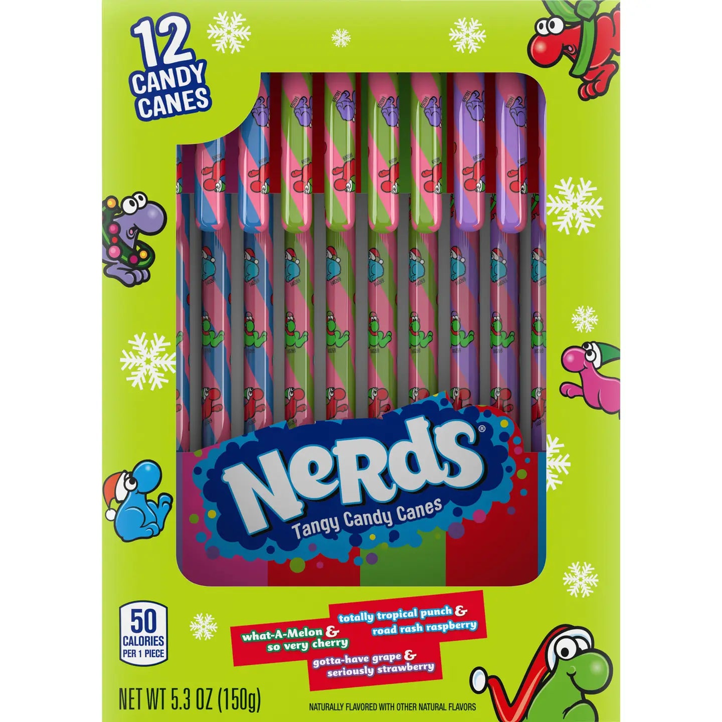 12pc Nerds Holiday Candy Cane