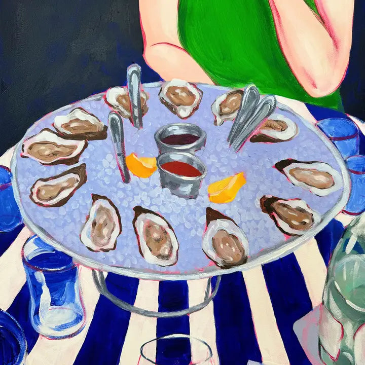 Oysters in Miami Print