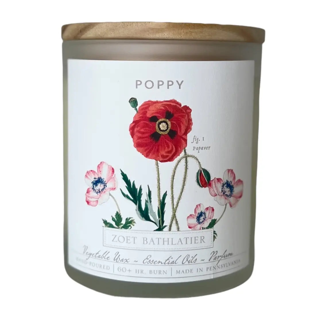 Poppy / Botanical Candle Collection