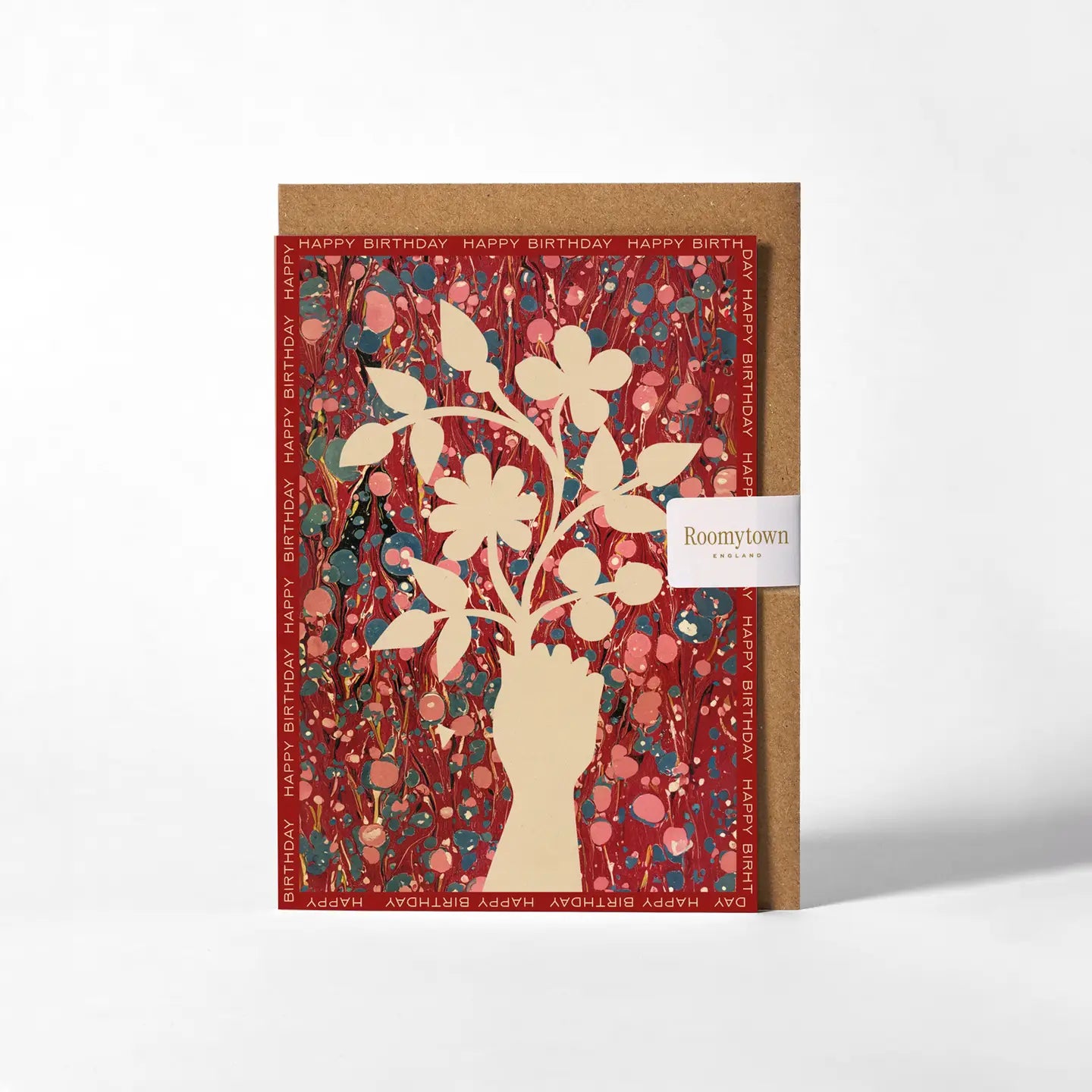 Posy in Hand - Greetings Card