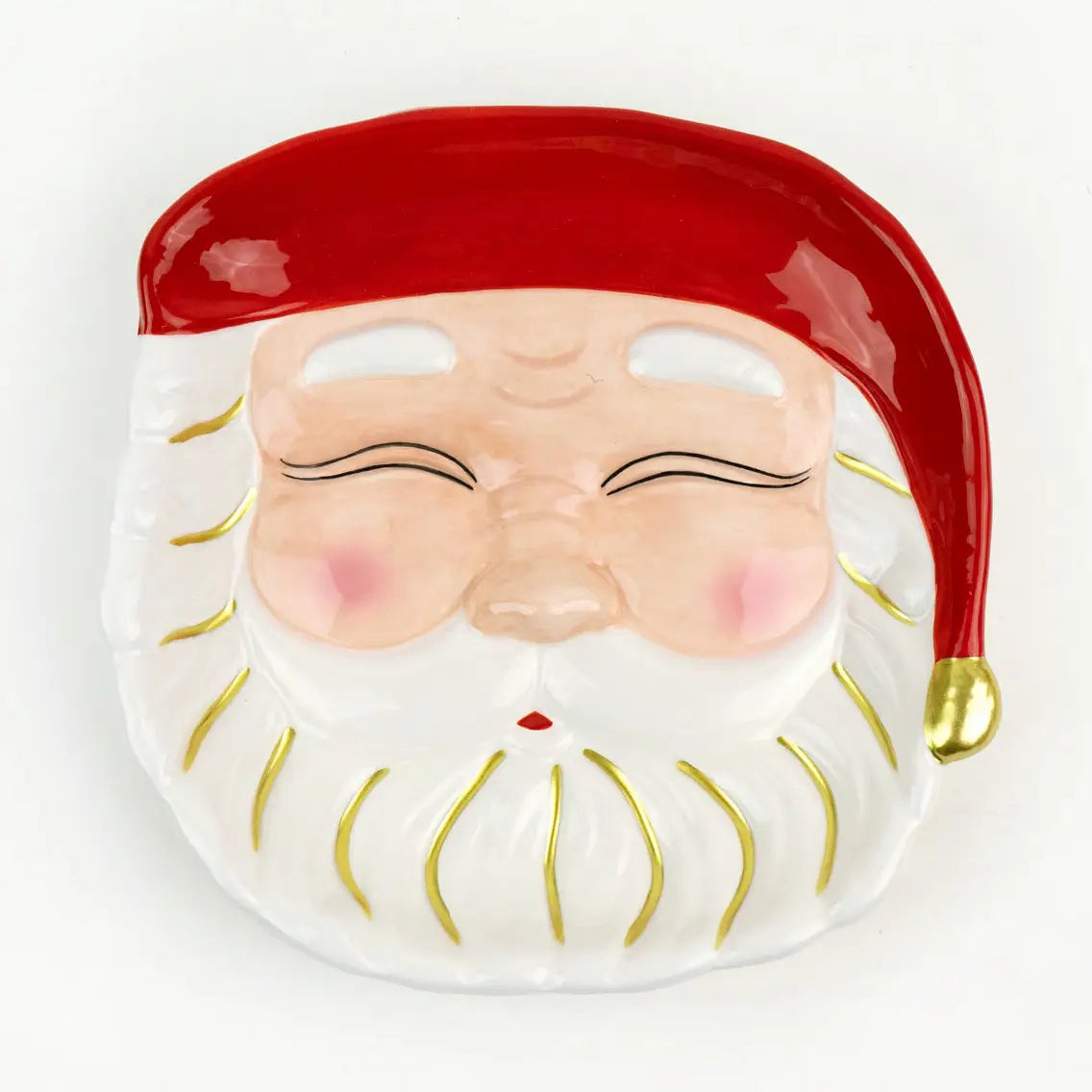 Santa Dessert Plate