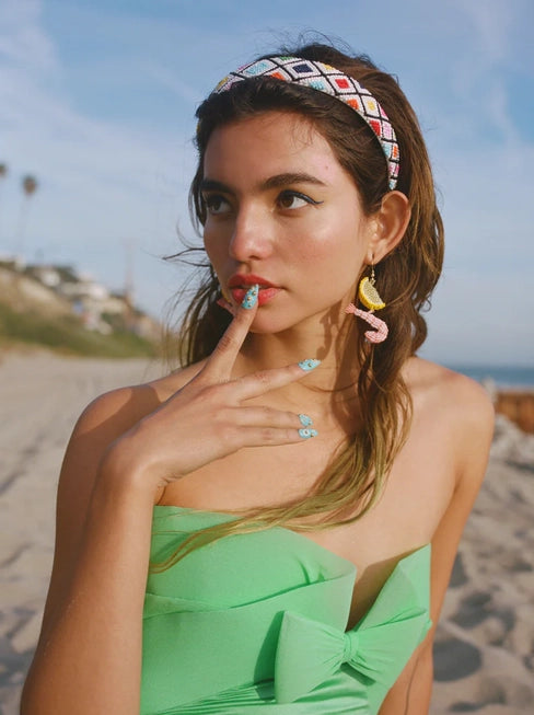 Shrimp Cocktail Earrings