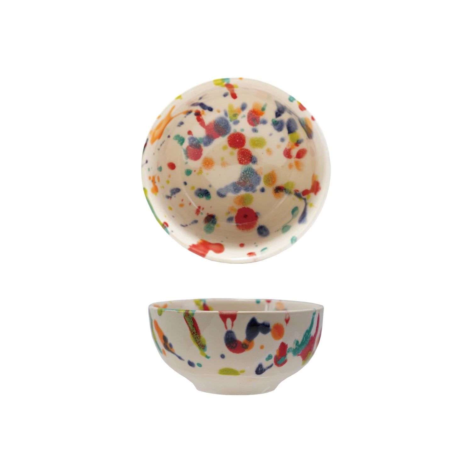 Stoneware Bowl Multi Color