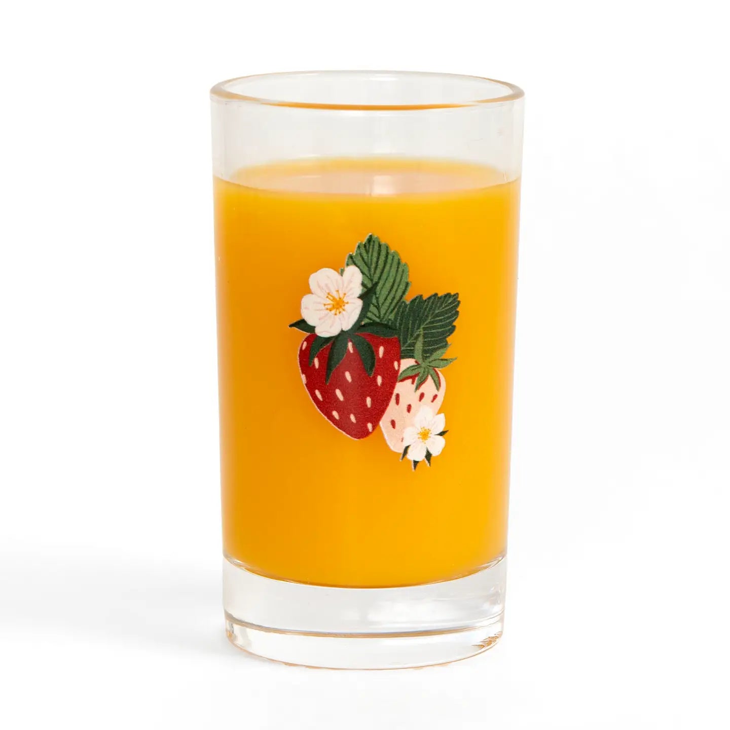 Strawberry Patch Mini Juice Glass
