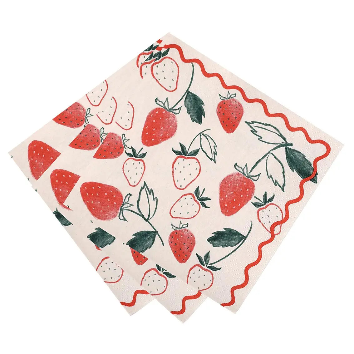 Strawberry Field Recycled Paper Napkins