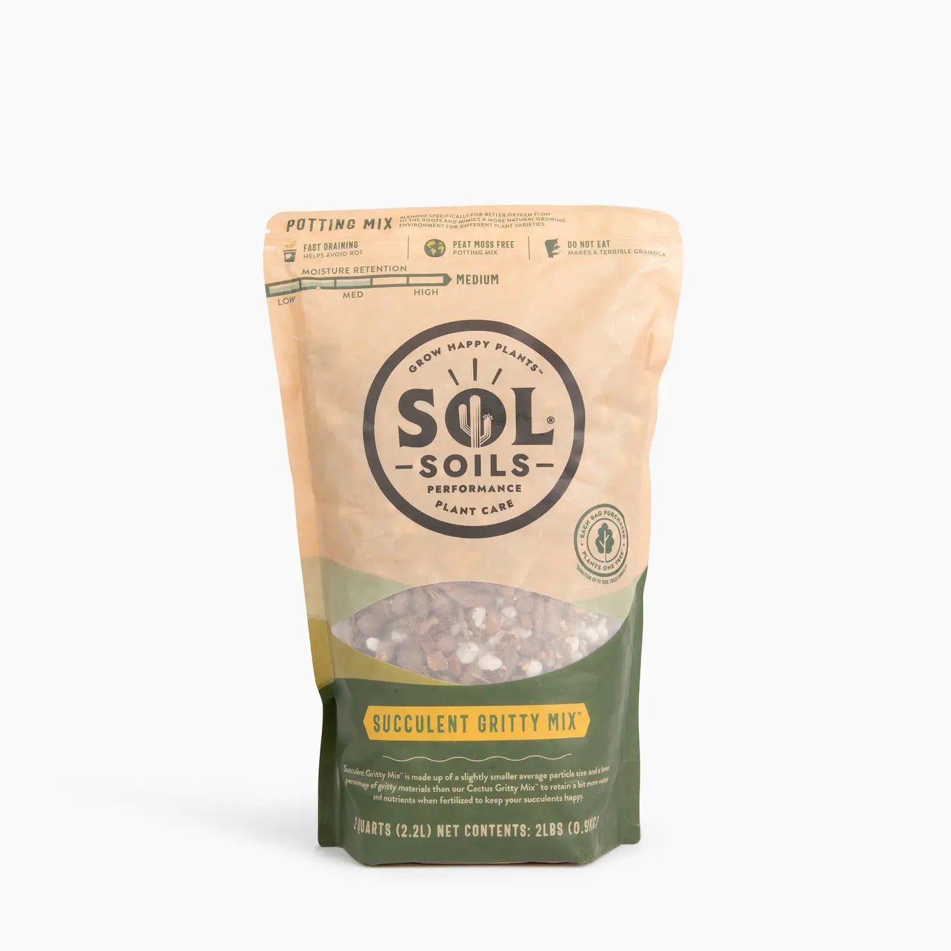 Succulent Gritty Mix- Soil (2Qt)