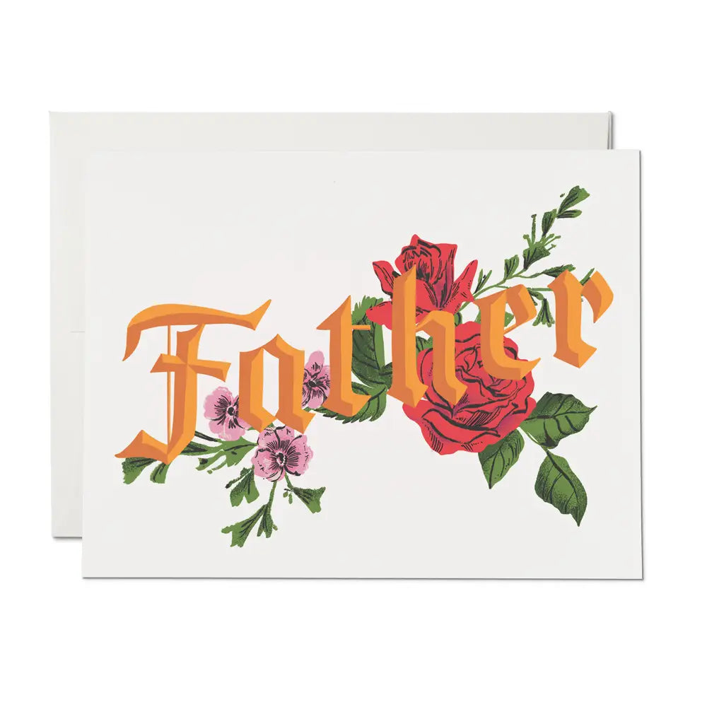 Tattoo Father Father's Day Greeting Card