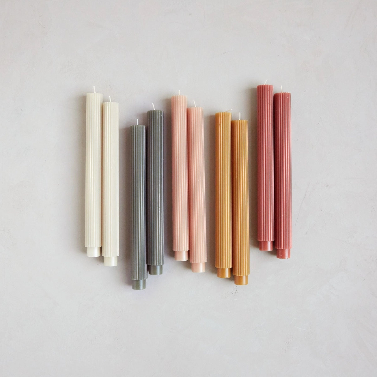 10" Fancy Taper Candles