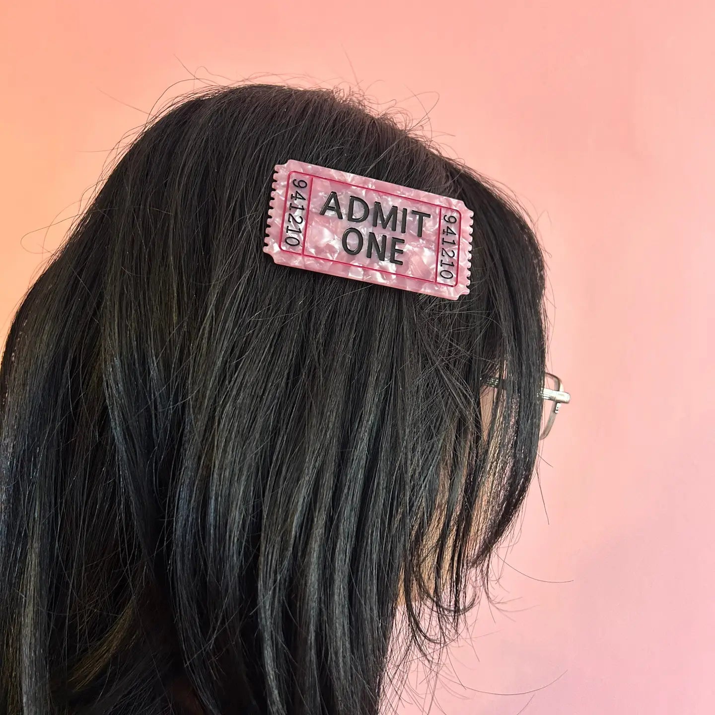 Ticket Hair Clip