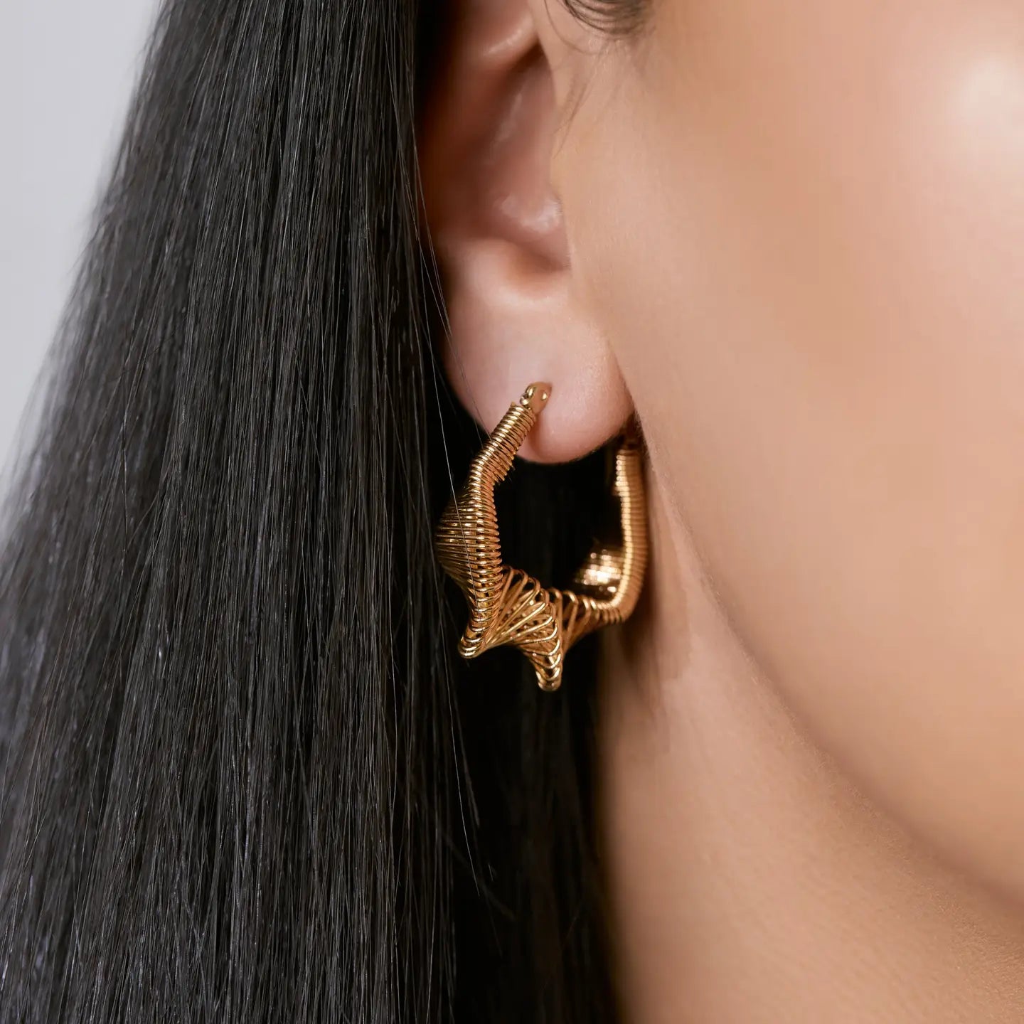 Twisted Spring Earrings