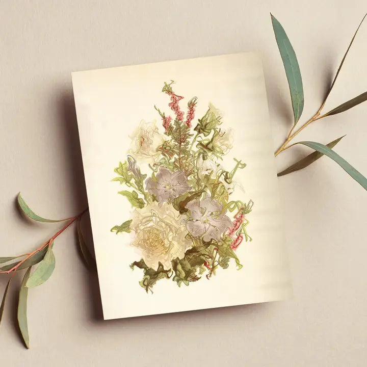 Vintage Flowers Card