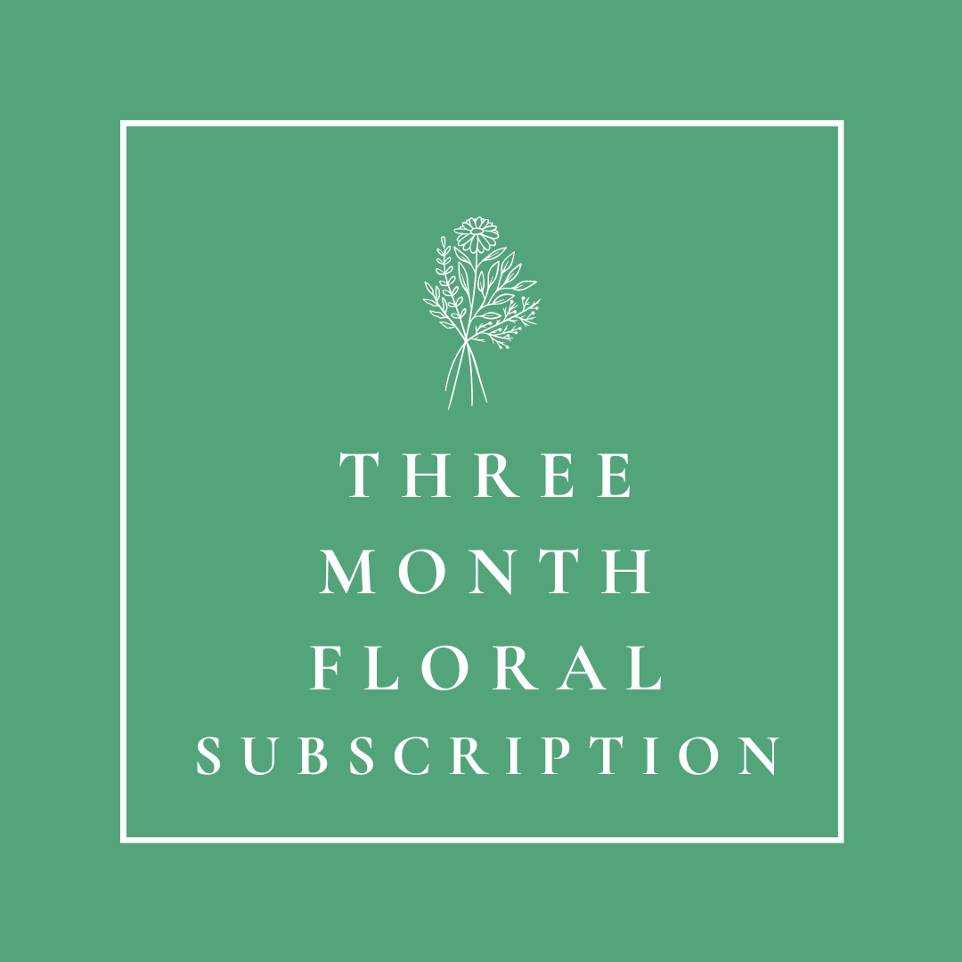 Three Month Floral Subscription
