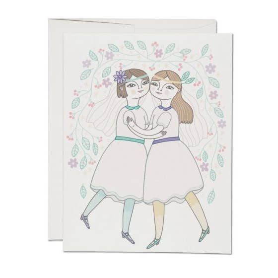 Girl Wedding Card