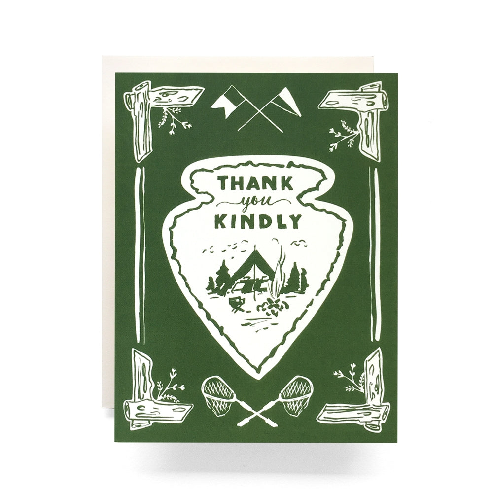 Arrowhead Thank You Card