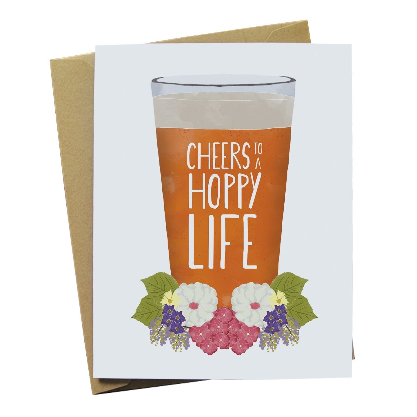 Hoppy Life Wedding Card