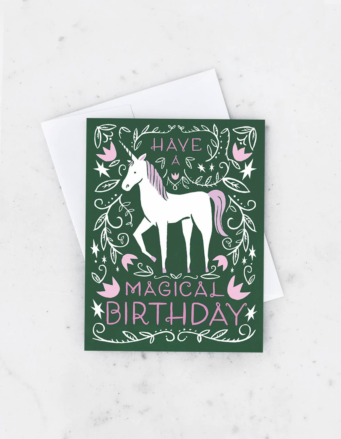 Magical Unicorn Card