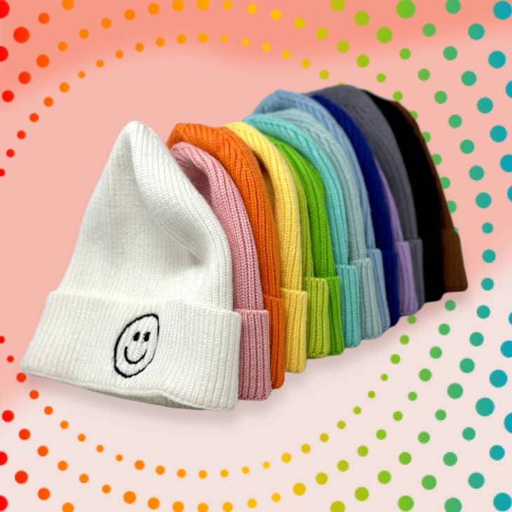 Baby Beanie Smiley Hat