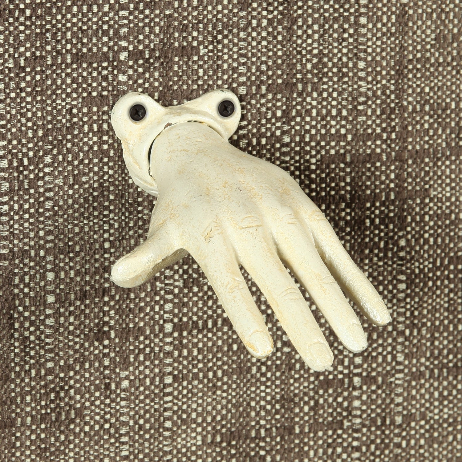 Open Hand Wall Mount Left Antique White