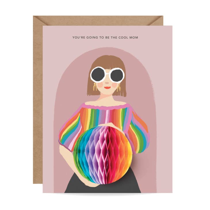 Cool Mom Congratulations Pop-Up Card
