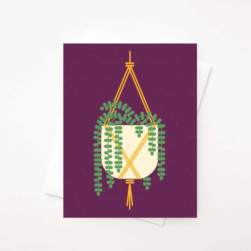 Hanging Plant Card