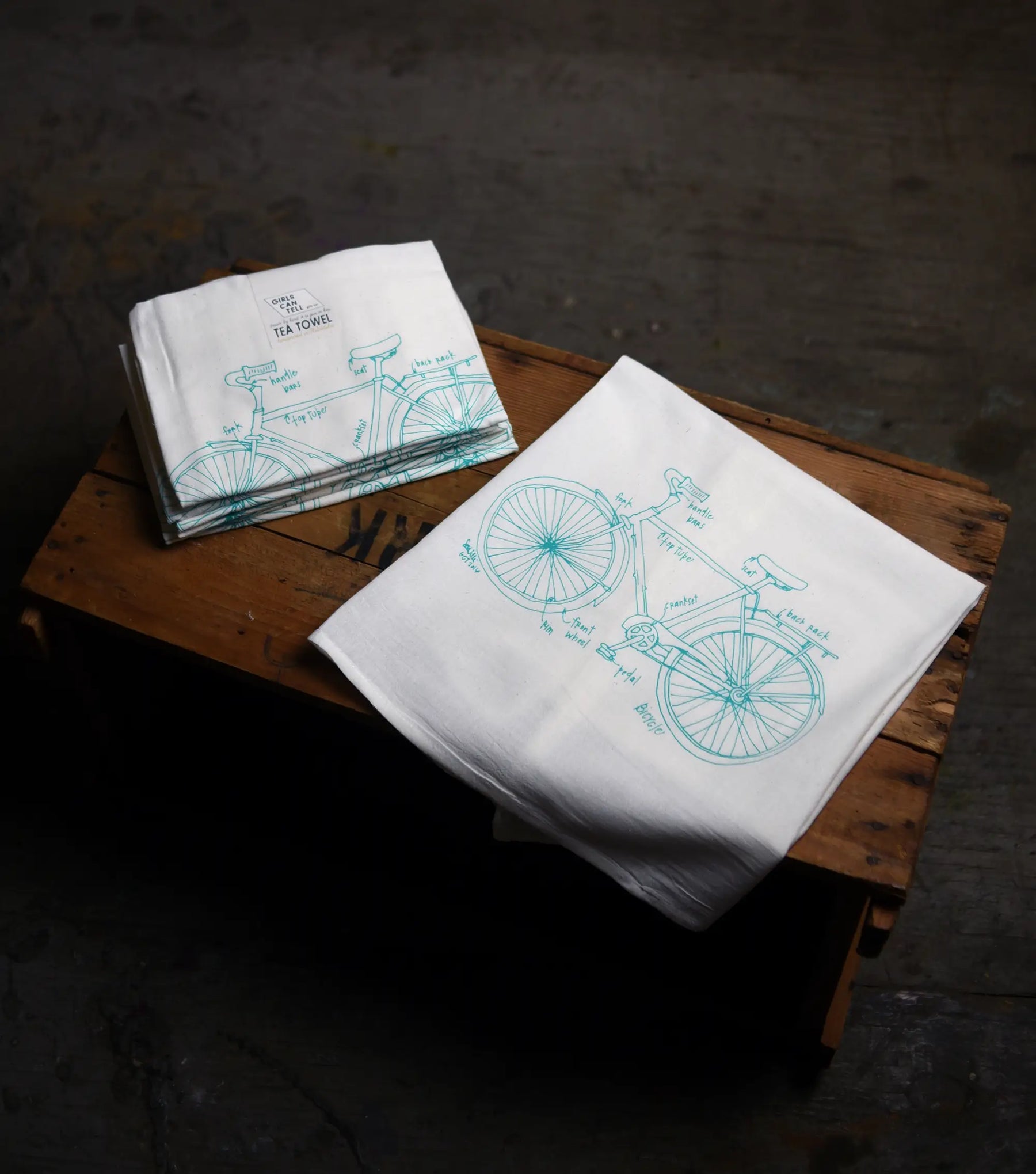 Bicycle Tea Towel