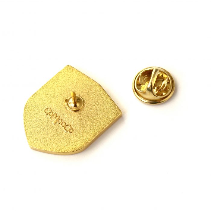 Proud LGBT Badge Heart Pin