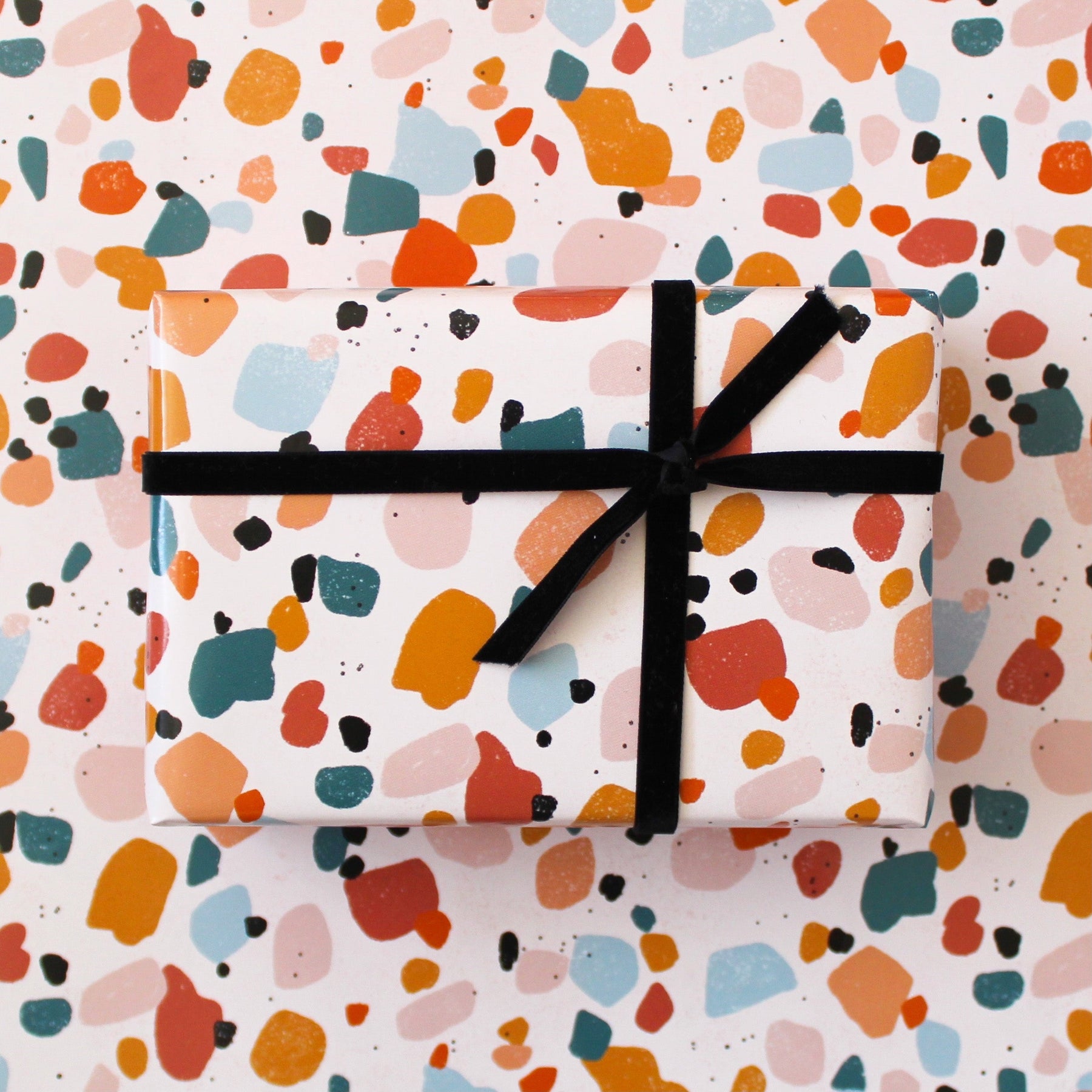 Light Pink Terrazzo Gift Wrap