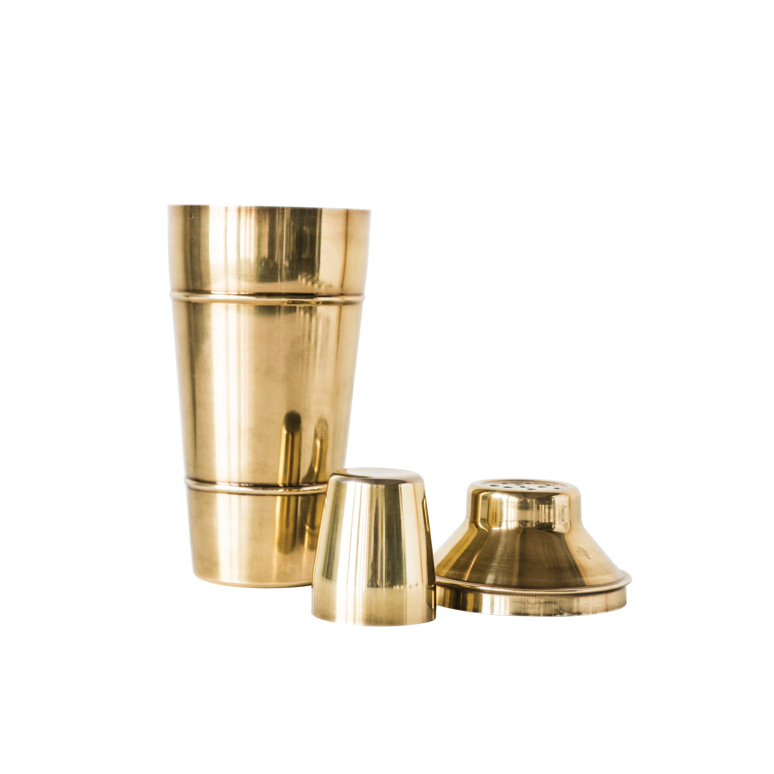 Brass Stainless Steel Cocktail Shaker