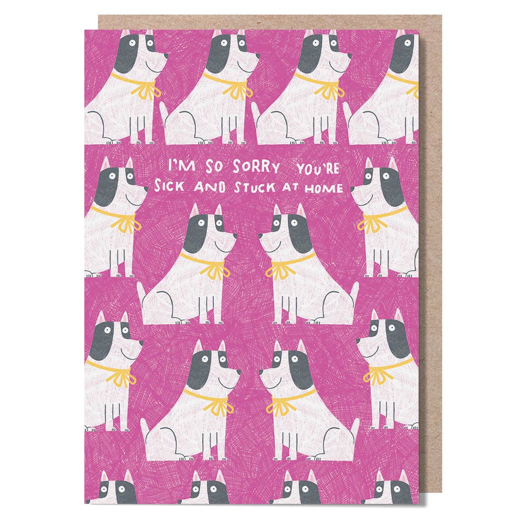 Dog Get Well Card