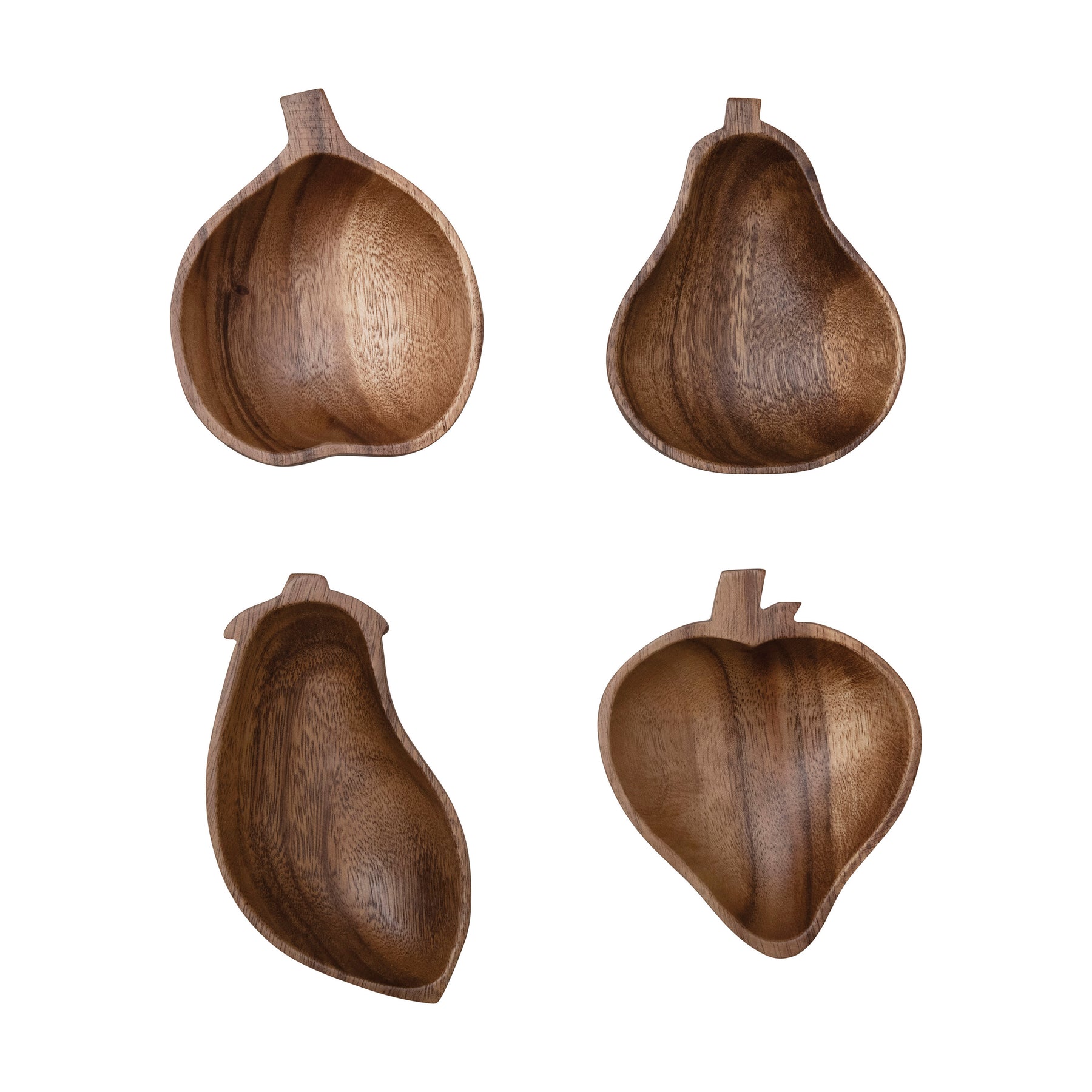 Wood Vegetable Bowl