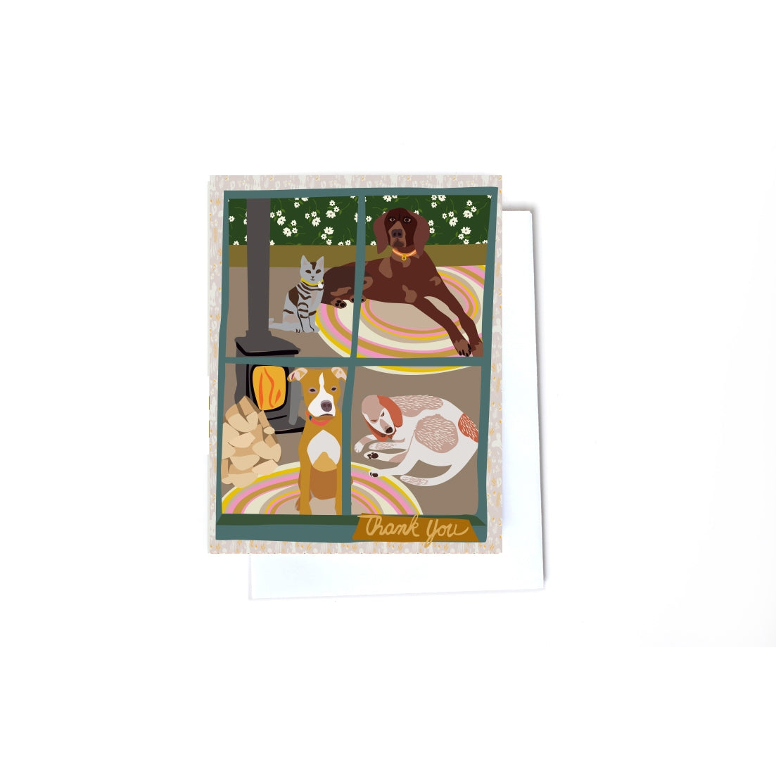 Pets Thank You Card
