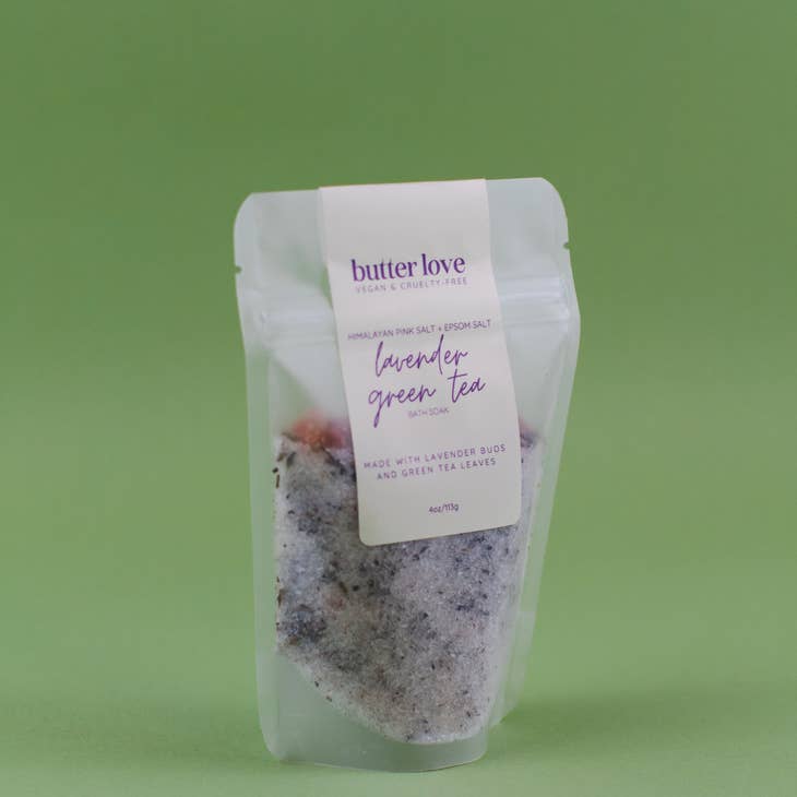 Lavender Green Tea Herbal Bath Salt