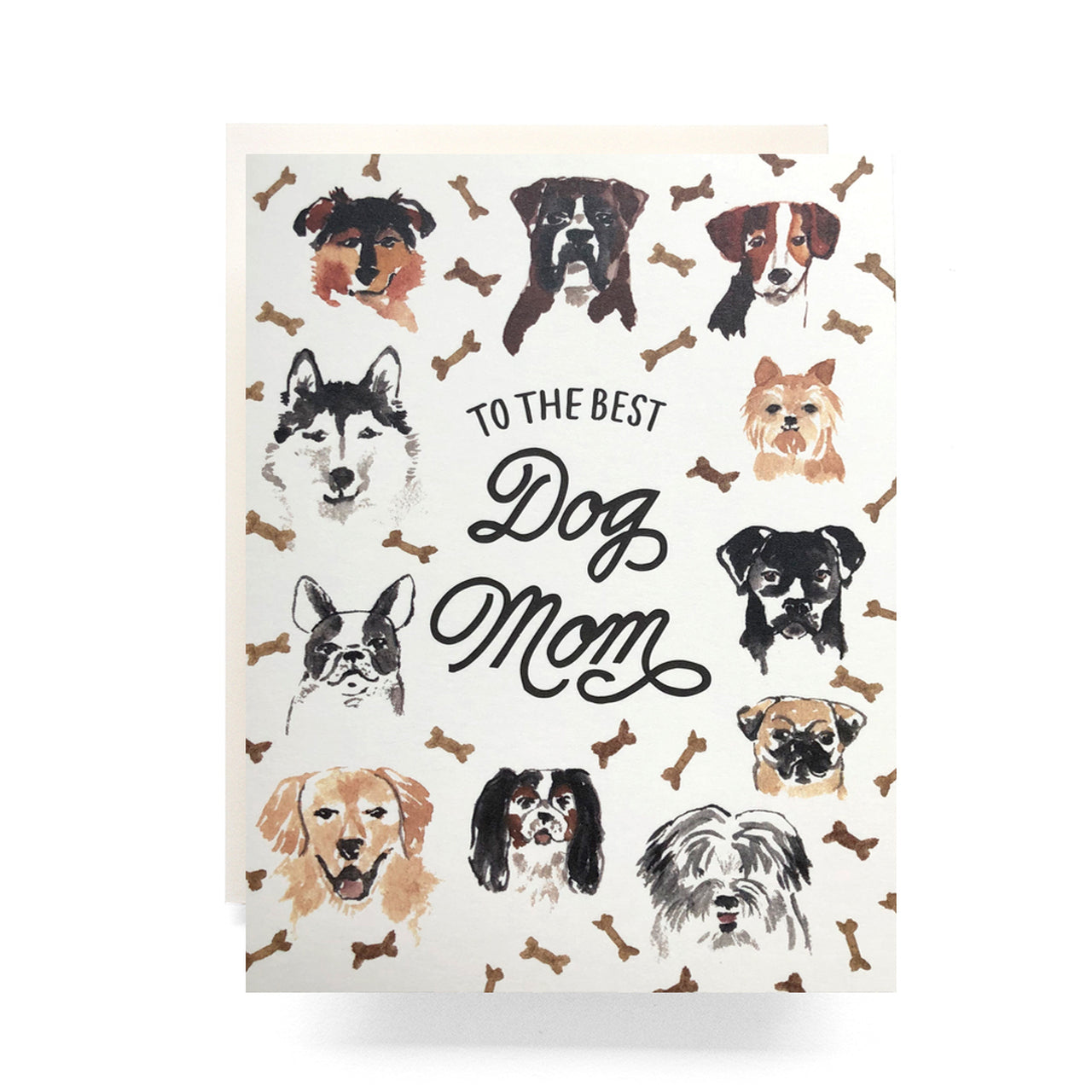 Best Dog Mom Card