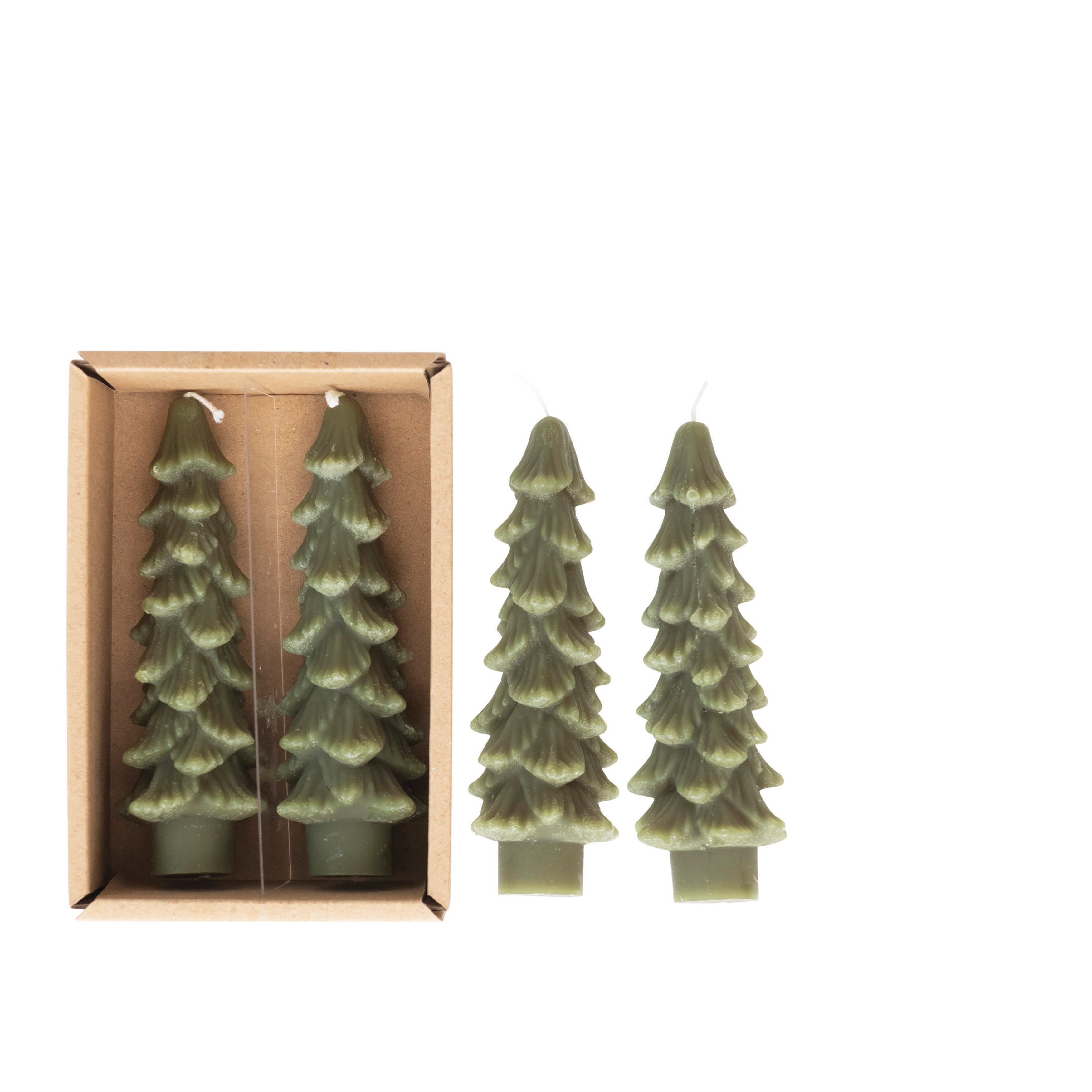 4.75" Tree Shaped Taper Candle