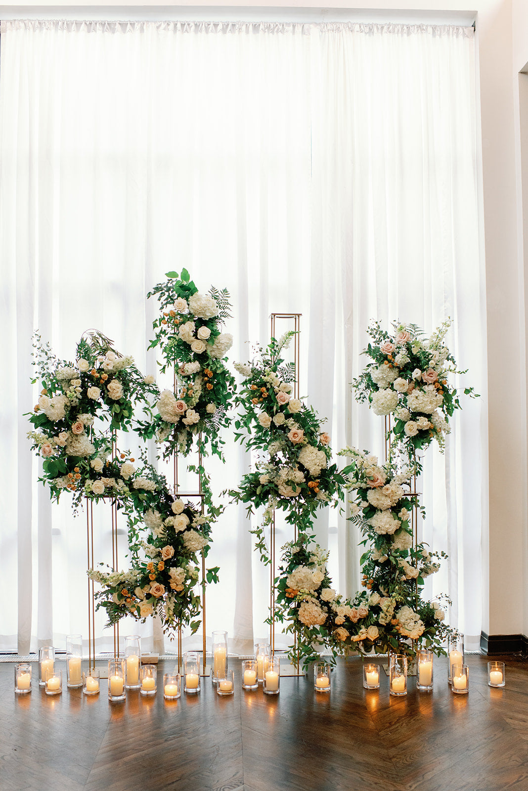 A Sculptural Wedding at Mae Street District