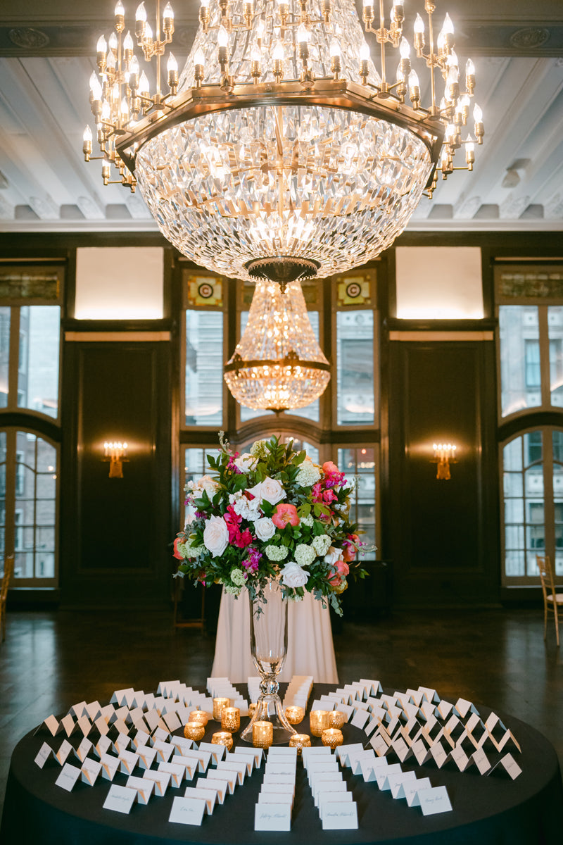 Spring Jewel Tone Colors at the Chicago Athletic Association with Lola Events