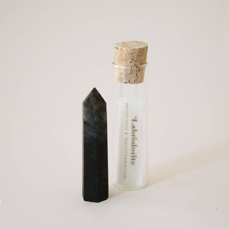 Labradorite Crystal Point