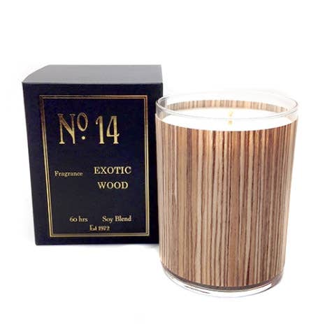 No. 14 Exotic Wood Candle