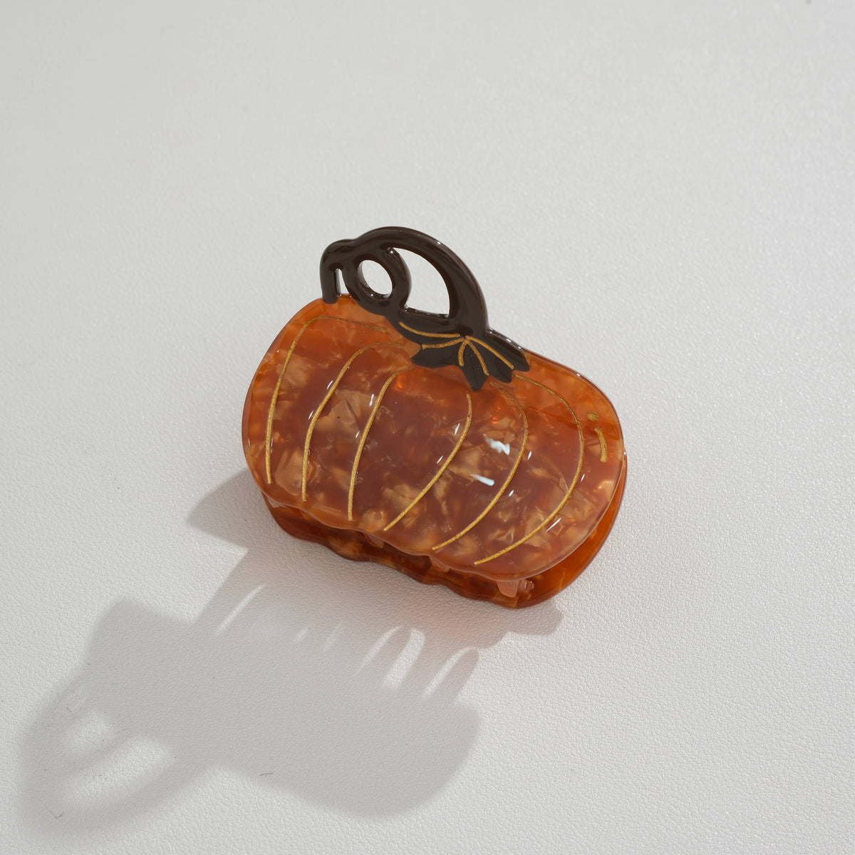 Harvest Pumpkin Claw Clip - Large: Assorted