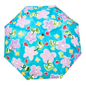 Lilac Dream Compact Eco-Friendly Wind Resistant Umbrella