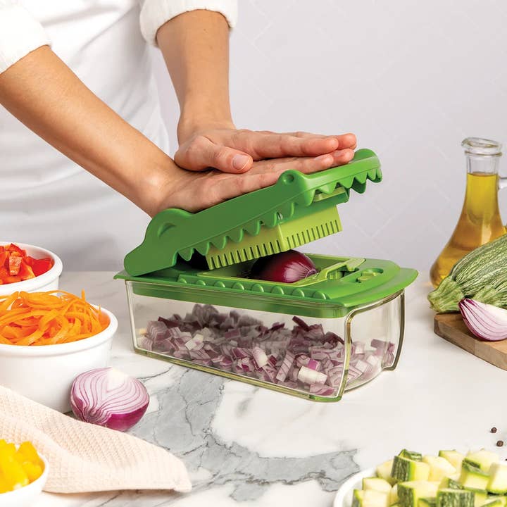 New Croc Chop Vegetable Chopper & Slicer