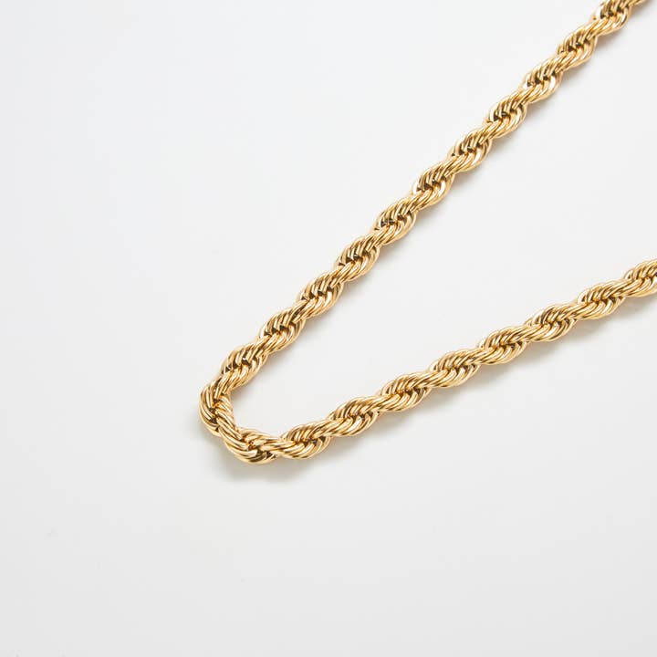 Gold Chunky Rope Chain