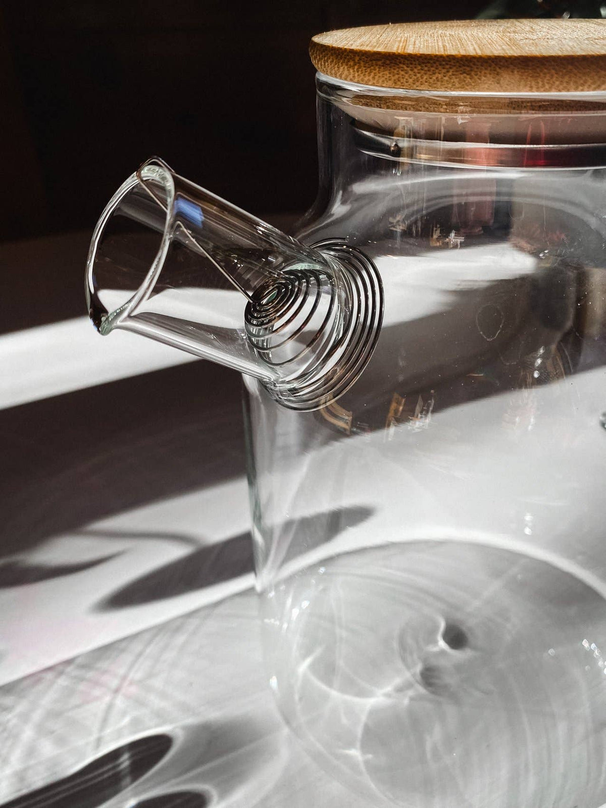 Glass Teapot with Strainer | For Loose Leaf Herbal Tea