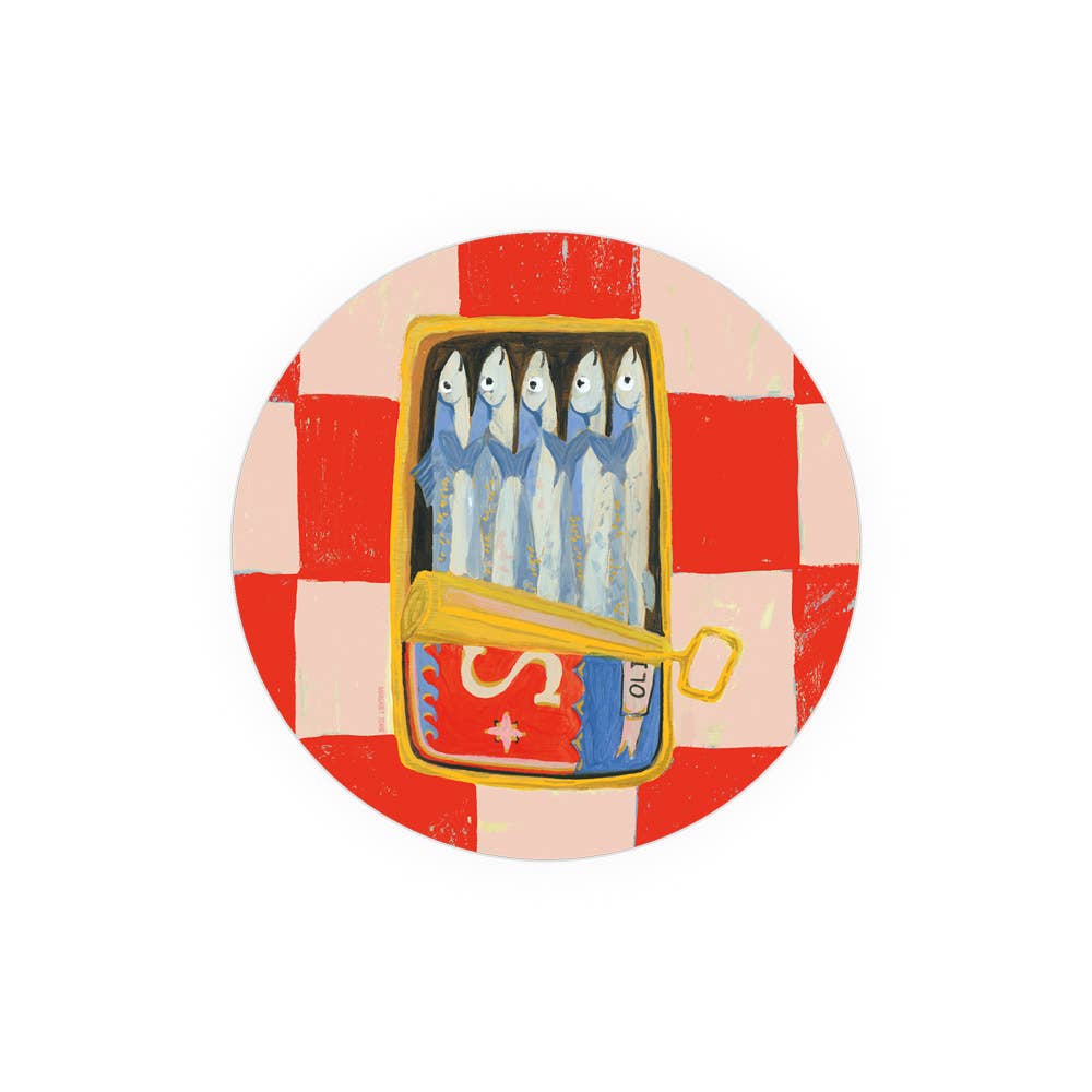 Sardines Seedlings Coaster
